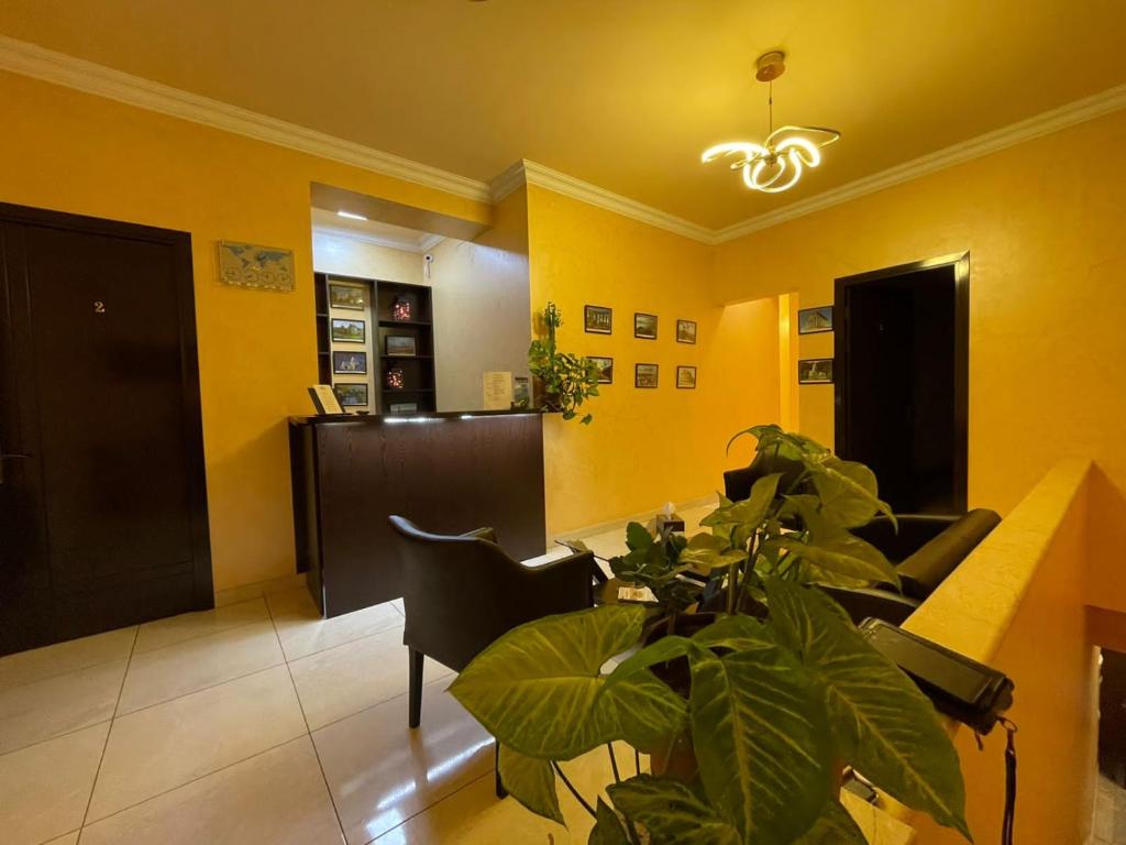 Posezení v ubytování MBM Hotel Yerevan
