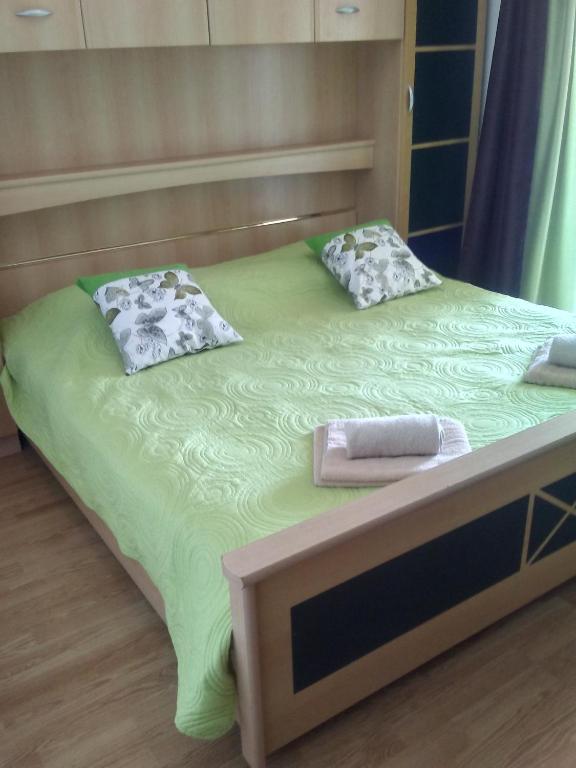 Postel nebo postele na pokoji v ubytování Sea view room