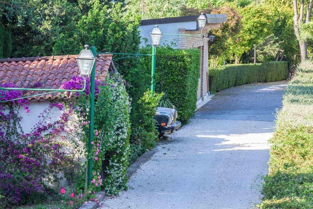 Zahrada ubytování Agriturismo Cavendo Tutus