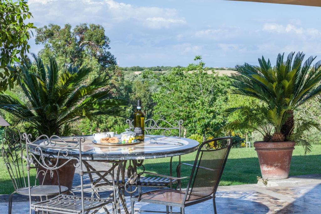 Zahrada ubytování Agriturismo Cavendo Tutus