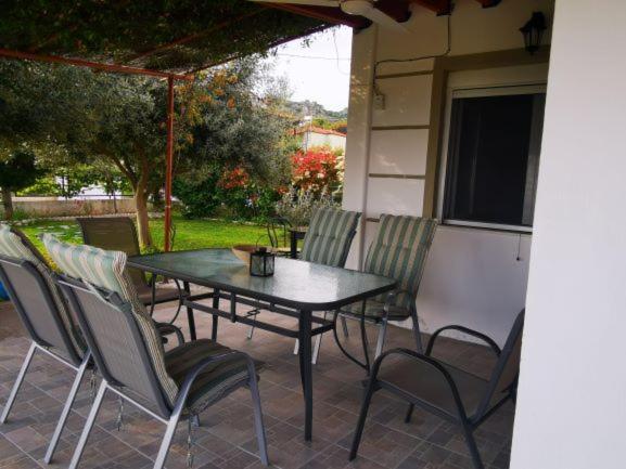 Patio nebo venkovní prostory v ubytování villa VIKTORIA