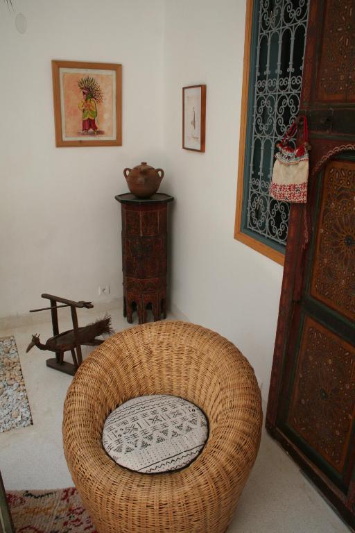 Posezení v ubytování Riad AL RIAD