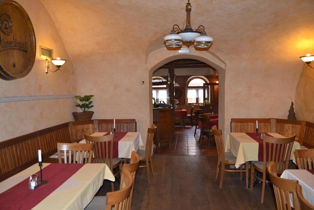 Restaurace v ubytování Penzion Tučňák
