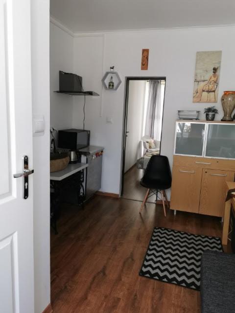 Kuchyňa alebo kuchynka v ubytovaní Nocleg nad Morzem