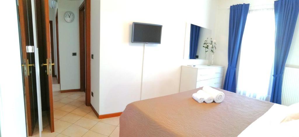 Telewizja i/lub zestaw kina domowego w obiekcie Casa Roberto