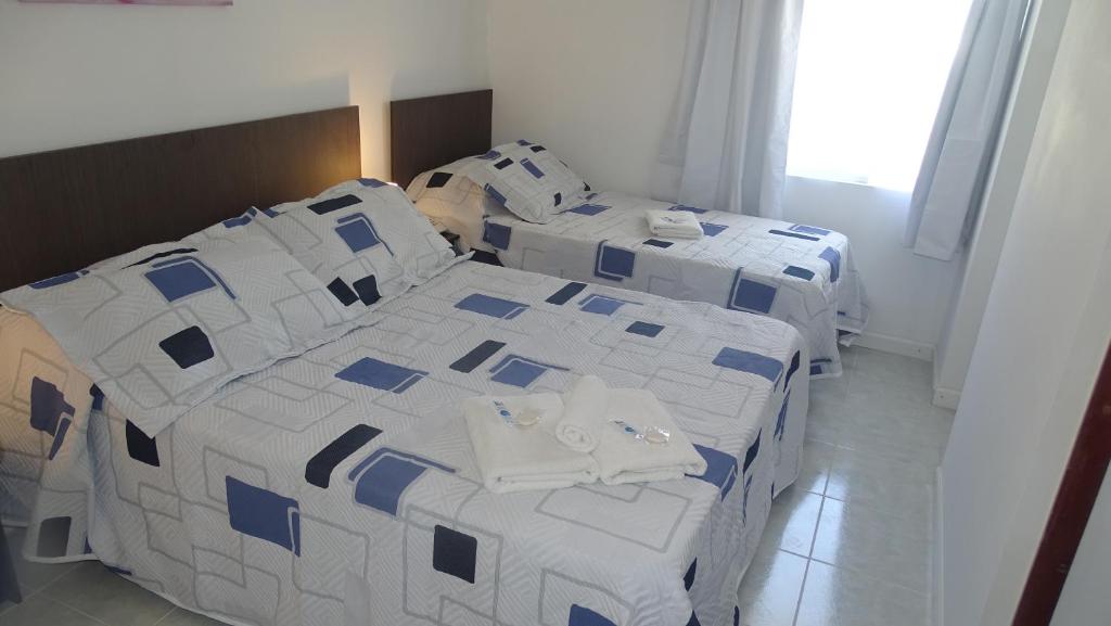 Postel nebo postele na pokoji v ubytování Hotel Mesón Do Vento