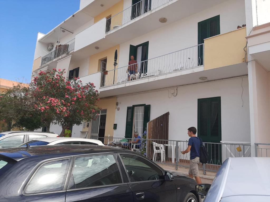 Budynek, w którym mieści się apartament
