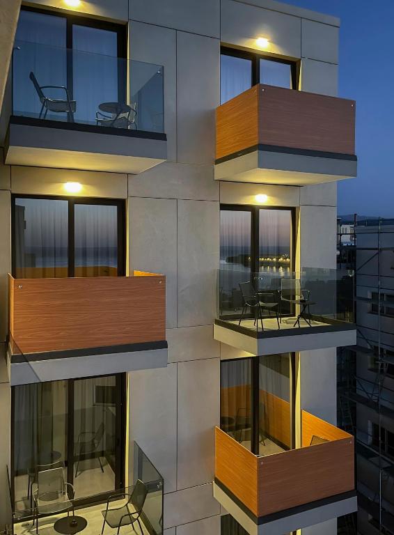 Balkón nebo terasa v ubytování Hyperion City Hotel & Spa