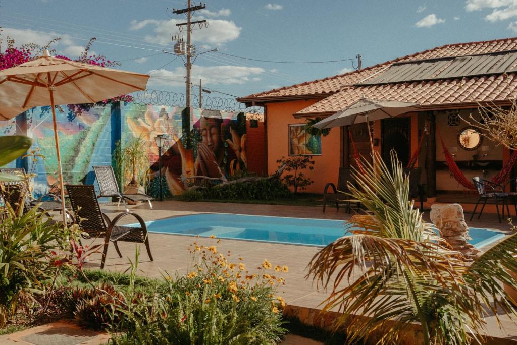 Piscina en o cerca de Pousada Lua Clara