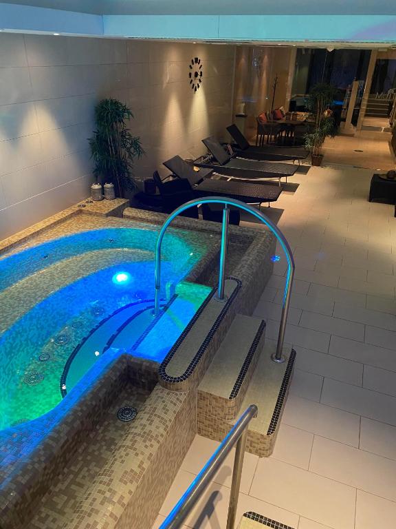 Bazén v ubytování Quality Hotel Strand Gjøvik nebo v jeho okolí