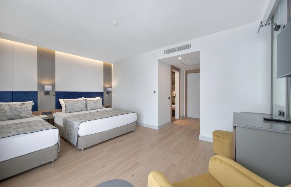Posezení v ubytování Sealife Kemer Resort Hotel - Ultra All Inclusive