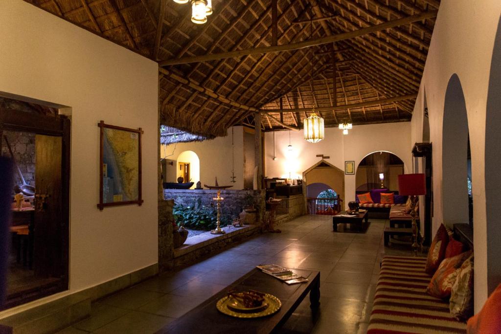 Posezení v ubytování Amritara Shalimar Spice Garden Resort & Spa