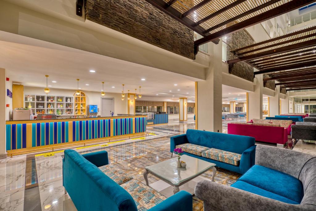 Posezení v ubytování Sealife Kemer Resort Hotel - Ultra All Inclusive