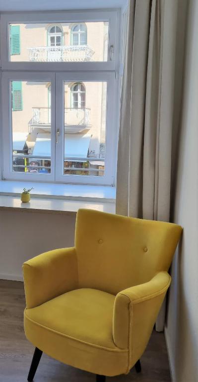 Posezení v ubytování Rosa Rooms Meran