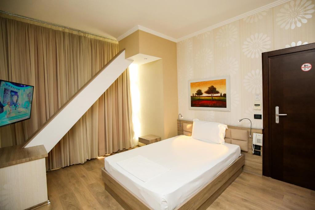 Postel nebo postele na pokoji v ubytování Hotel Partner & SPA
