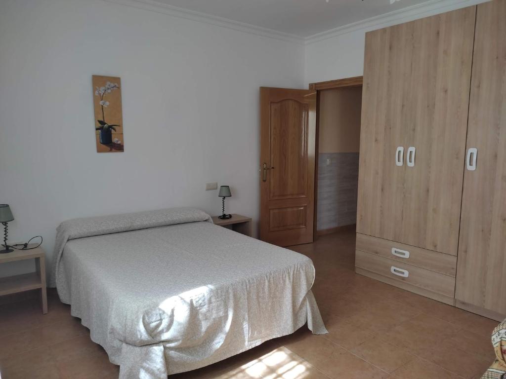 Posteľ alebo postele v izbe v ubytovaní Casas de Madera Los Molinos