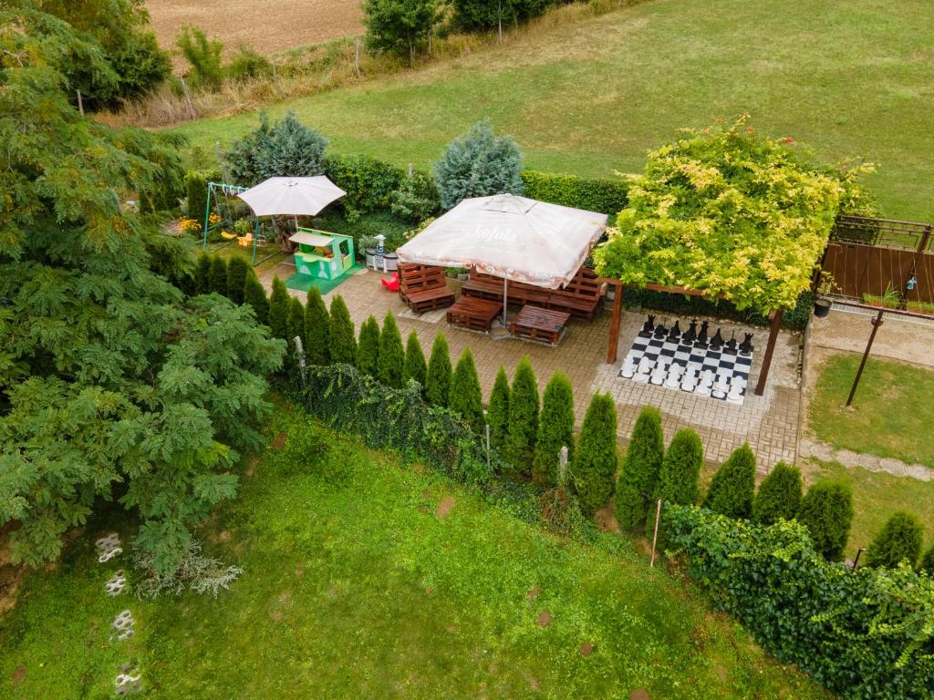 Zahrada ubytování Podhájska - Apartmány Pod Orechom