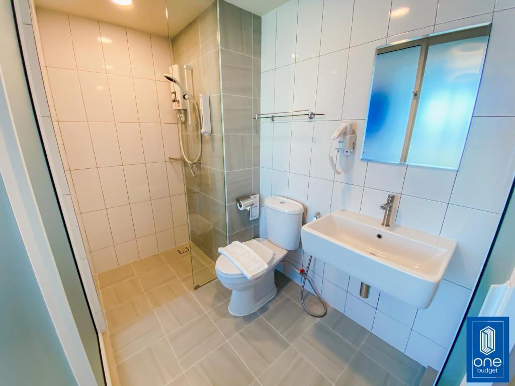 Koupelna v ubytování วัน บัดเจท เชียงราย สนามกีฬา One Budget Hotel Chiangrai Stadium