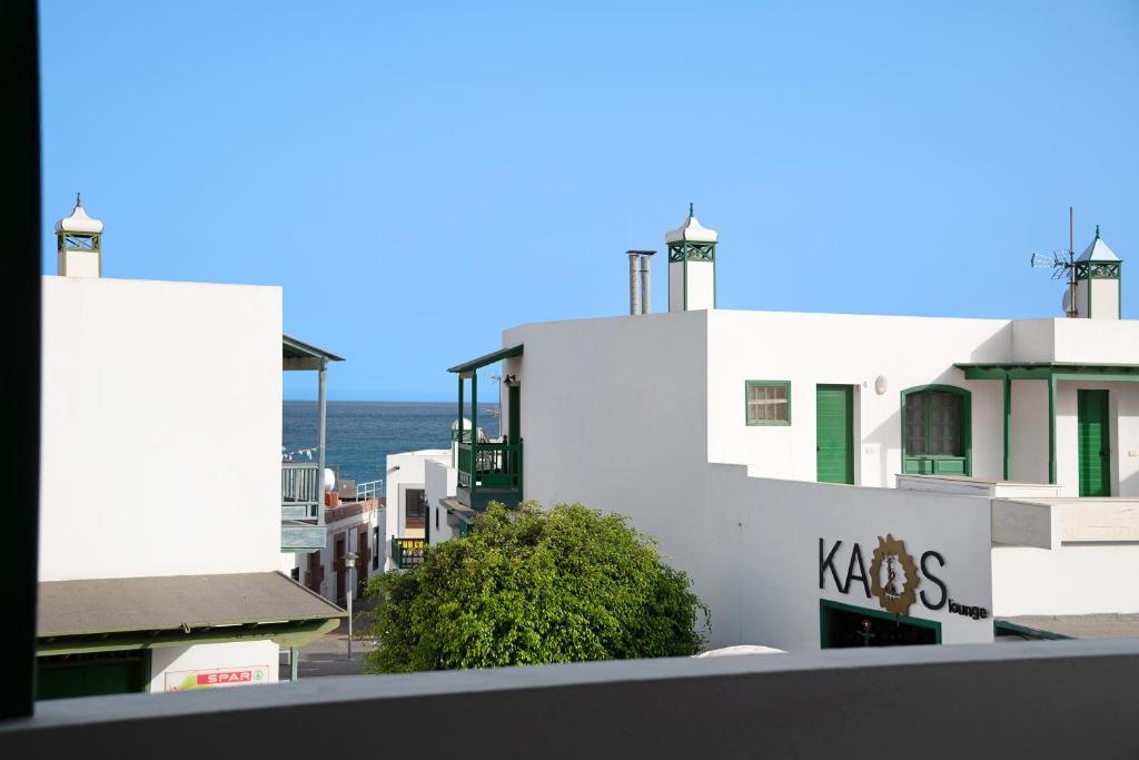 a view from the roof of a building at La Bonanza in Playa Blanca