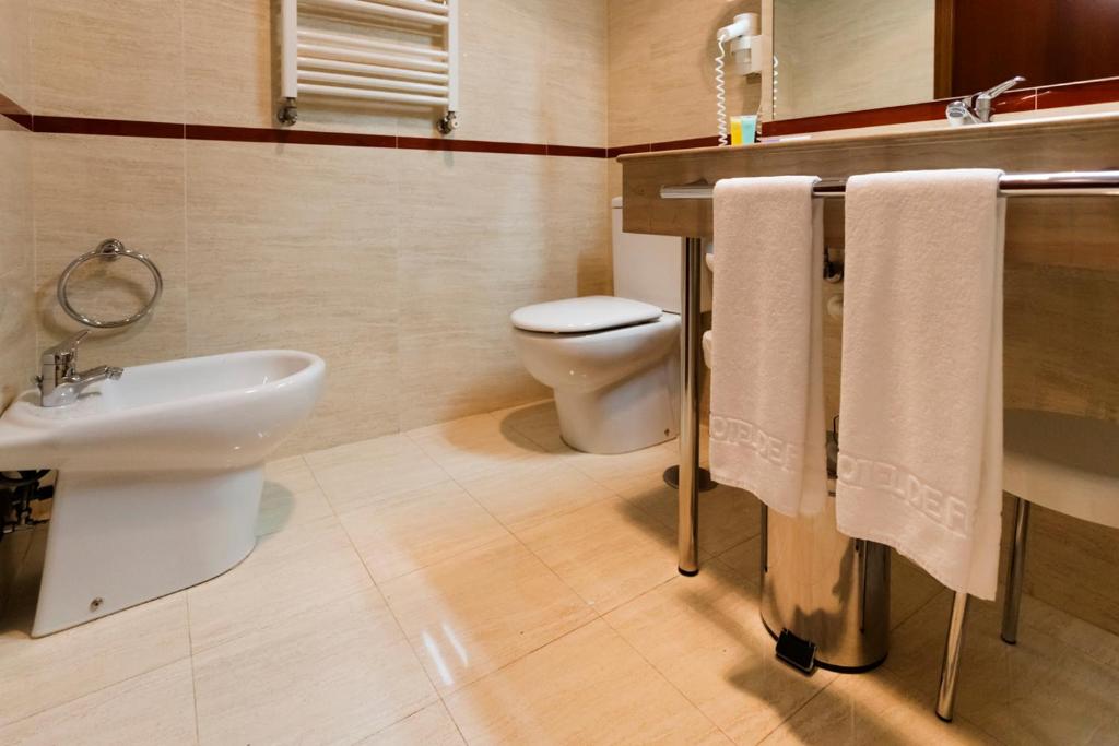 Kúpeľňa v ubytovaní Gran Hotel de Ferrol