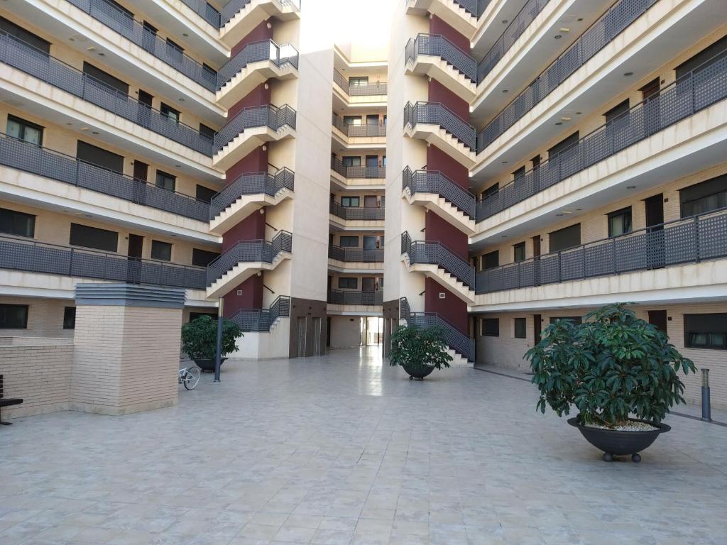 Budova, kde se apartmán nachází
