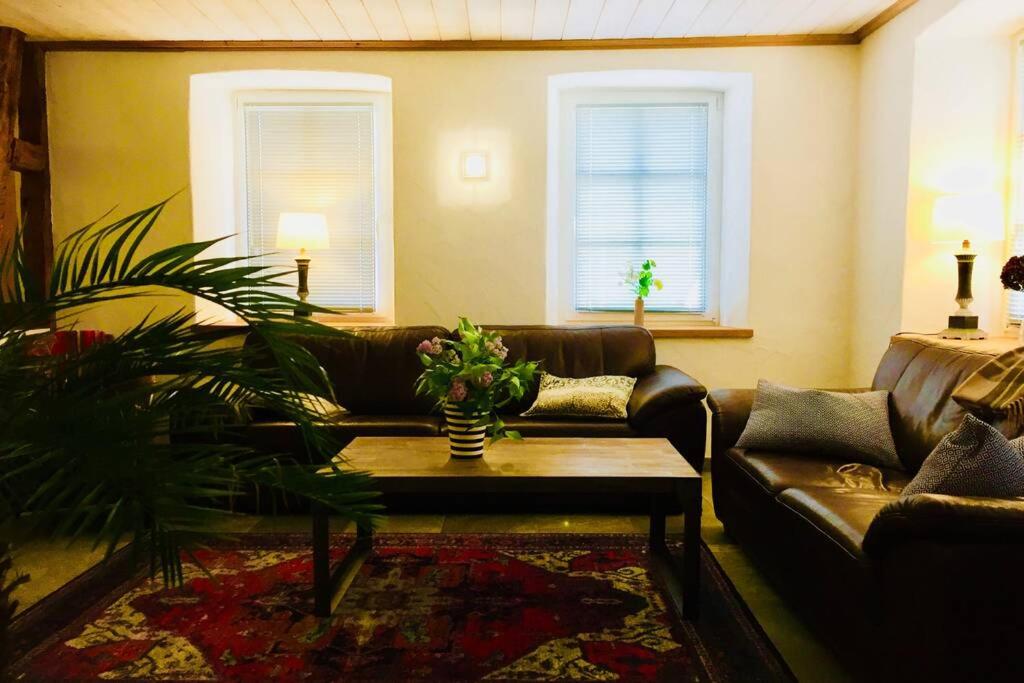 Posezení v ubytování Apartment Omega