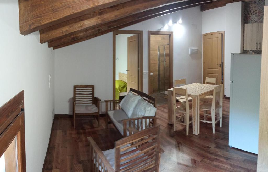 Posezení v ubytování Apartamentos Rurales Rad Icarium