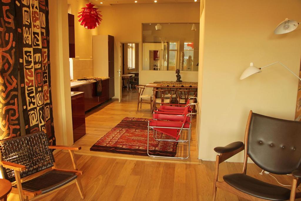 Posedenie v ubytovaní High End Budapest in the city center