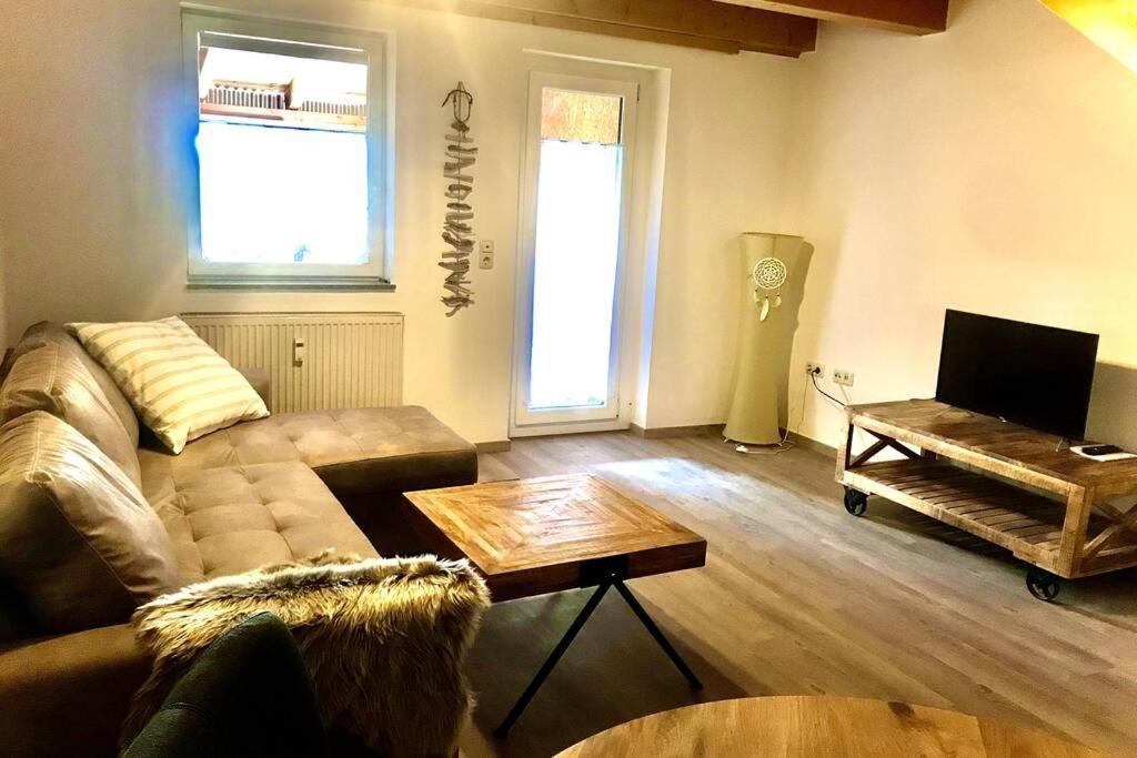 Posezení v ubytování Classik Western Apartment Rusty