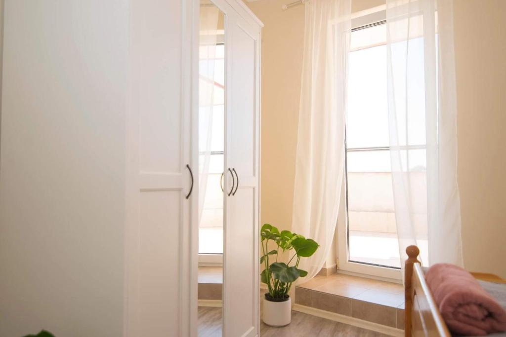 Kúpeľňa v ubytovaní Francesca Apartmanlakása