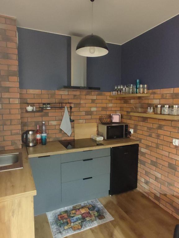 Kuchyňa alebo kuchynka v ubytovaní LUX Apartament ODKRYJ - BIESZCZADY