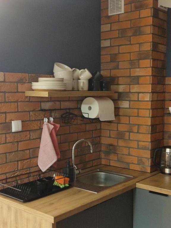 Kuchyňa alebo kuchynka v ubytovaní LUX Apartament ODKRYJ - BIESZCZADY