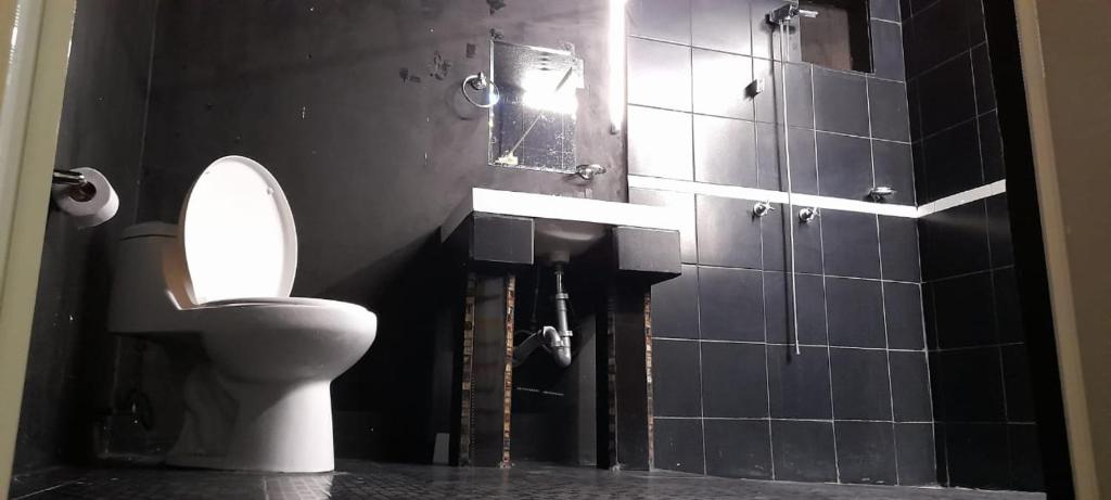 Koupelna v ubytování Casa del Jaibo