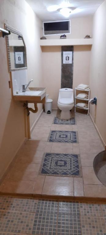 Koupelna v ubytování Casa del Jaibo