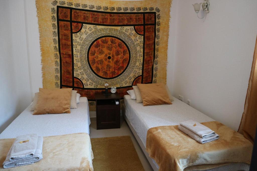 Postel nebo postele na pokoji v ubytování Villa Sunshine Countryside Resort