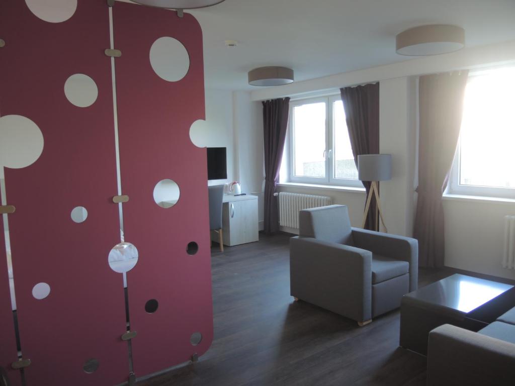 Posezení v ubytování Hotel Garni VŠB TUO