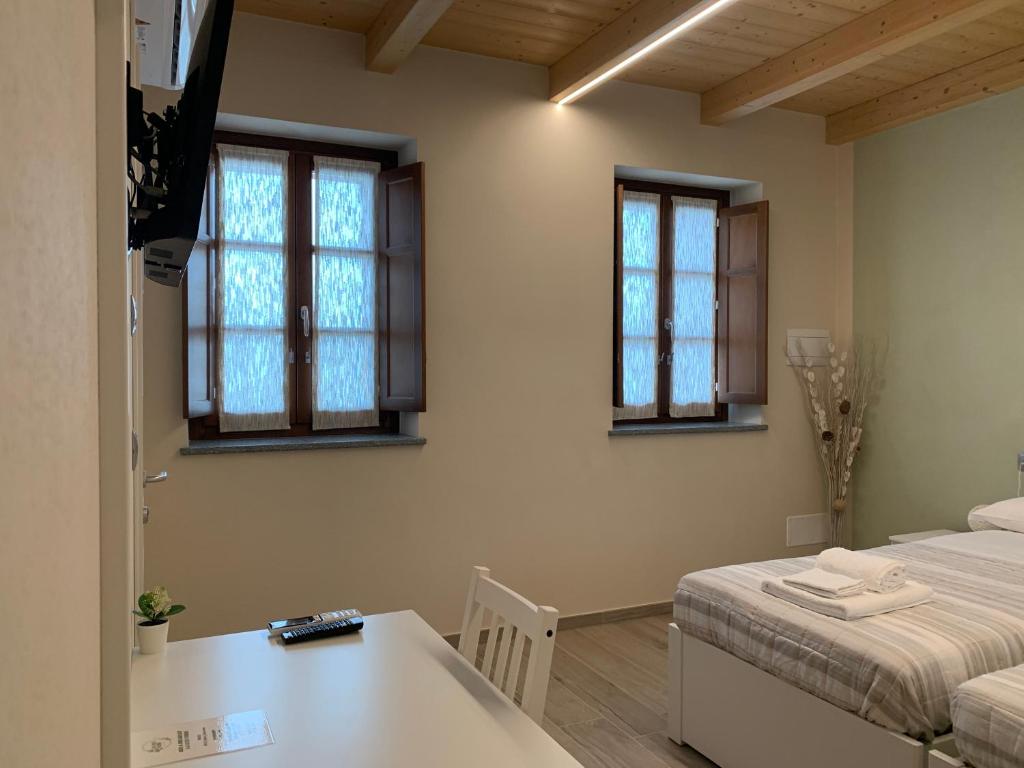 Posteľ alebo postele v izbe v ubytovaní B&B La Luce Verde