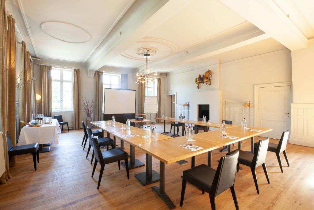 Χώρος καθιστικού στο Hotel The Lodge Heverlee