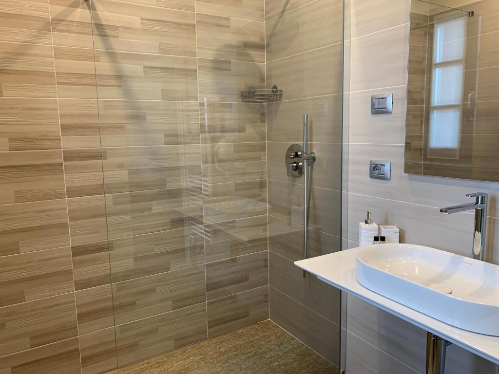 Kúpeľňa v ubytovaní B&B La Luce Verde