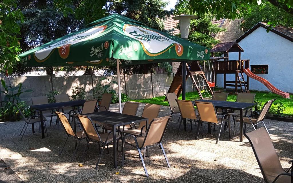 Zahrada ubytování Diókert Vendégház Sopron