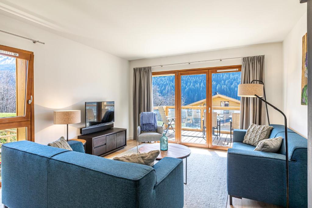 O zonă de relaxare la FranceComfort - AlpChalets Portes du Soleil