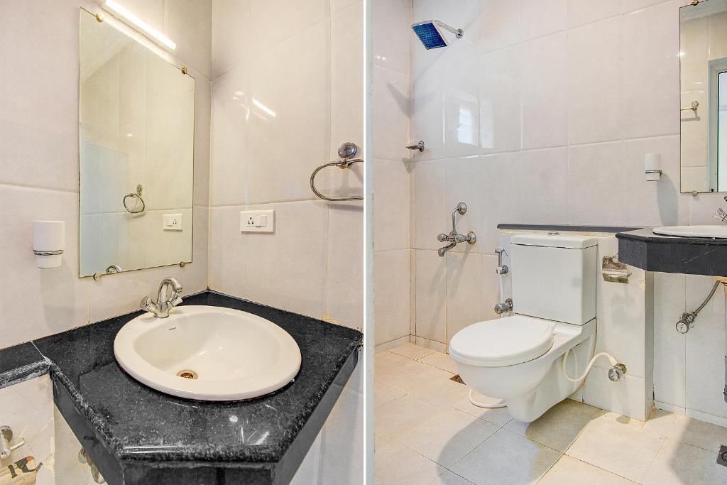 Koupelna v ubytování FabHotel Abirami Grand Inn - Nr Bryant Park