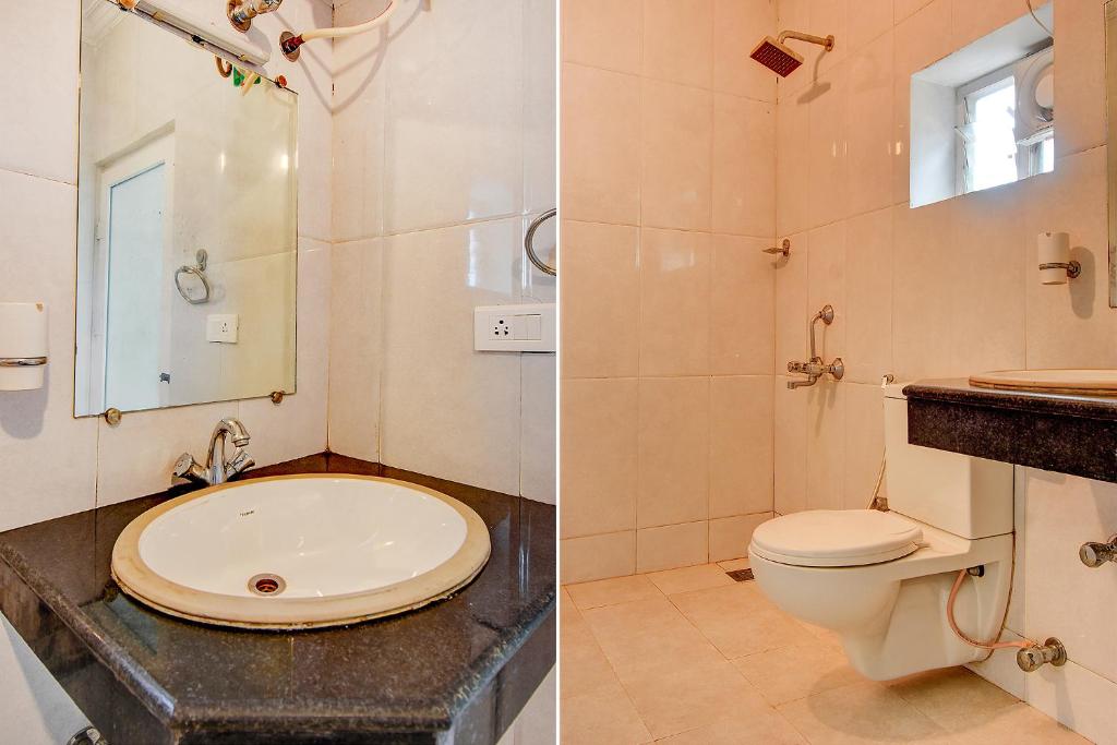 Koupelna v ubytování FabHotel Abirami Grand Inn - Nr Bryant Park