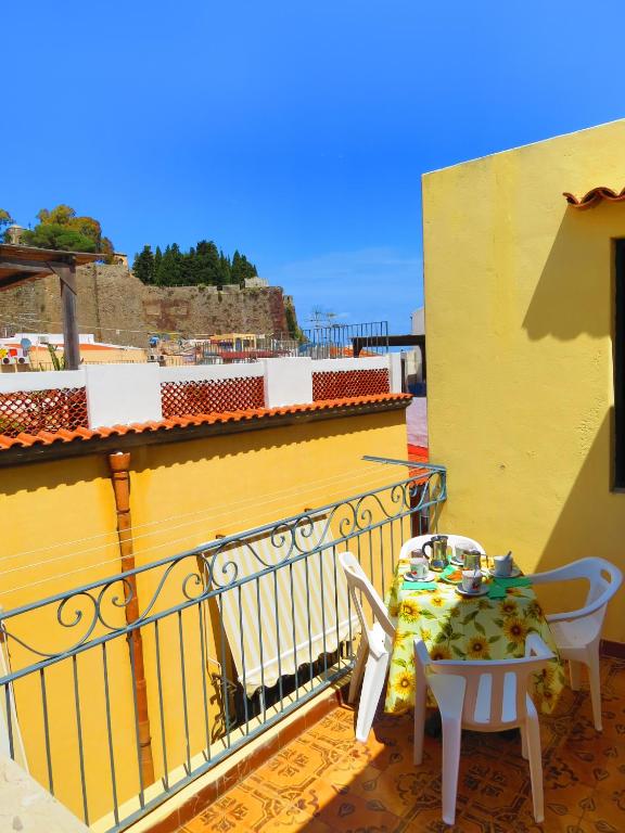 Balkón nebo terasa v ubytování Casa Vittorio B&b