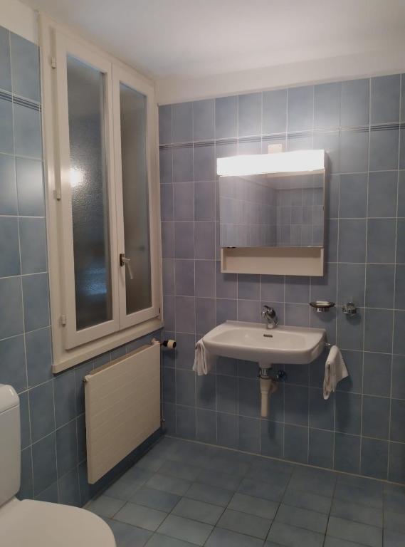 Ein Badezimmer in der Unterkunft Albergo Faido