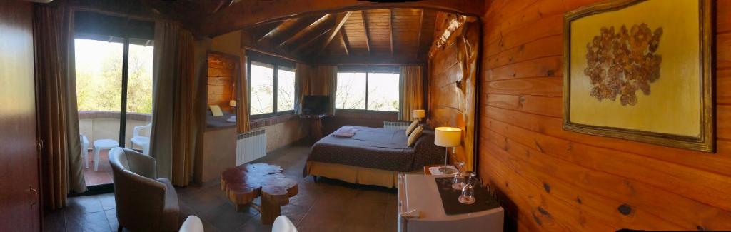 Posezení v ubytování Chalet Suisse Posada & SPA - Adults only