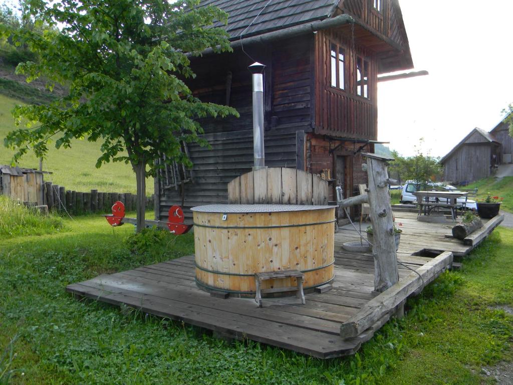 Budova, v ktorej sa horská chata nachádza