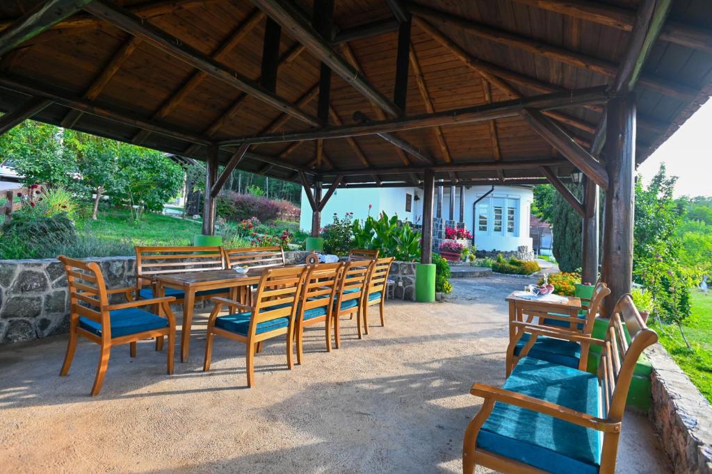 Zahrada ubytování Villa Mira