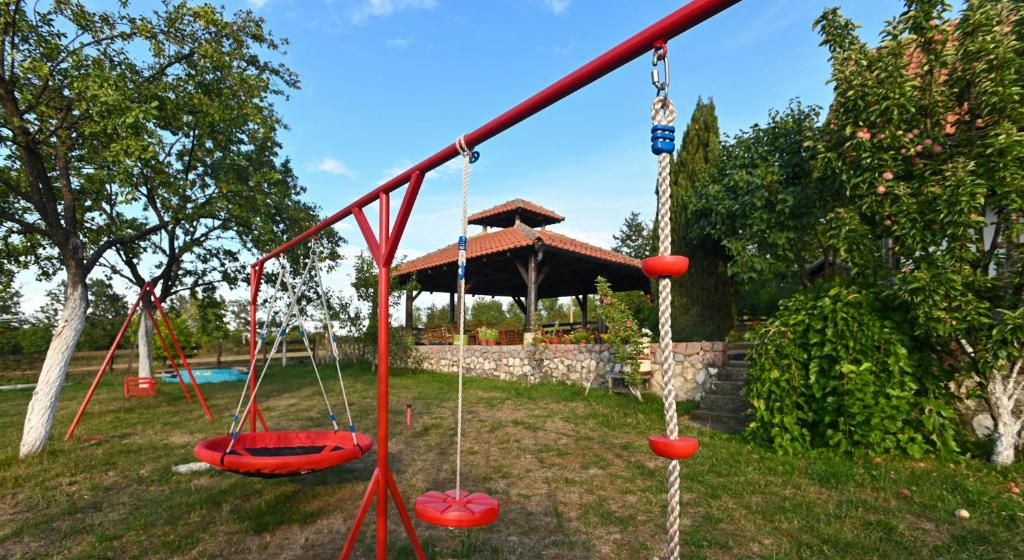 Herní místnost nebo prostor pro děti v ubytování Villa Mira
