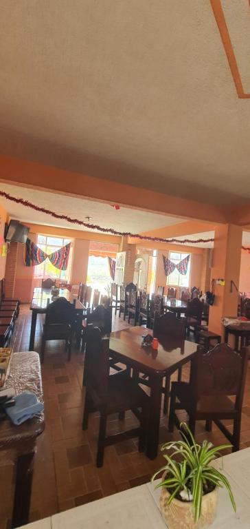 Posezení v ubytování Hotel El Rancherito
